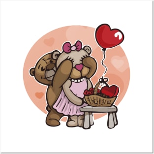 Valentine's Teddy Day Posters and Art